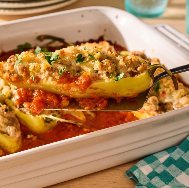 Stuffed Banana Peppers Recipe
