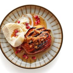 Tarta La Bouie with Grilled Apples Recipe