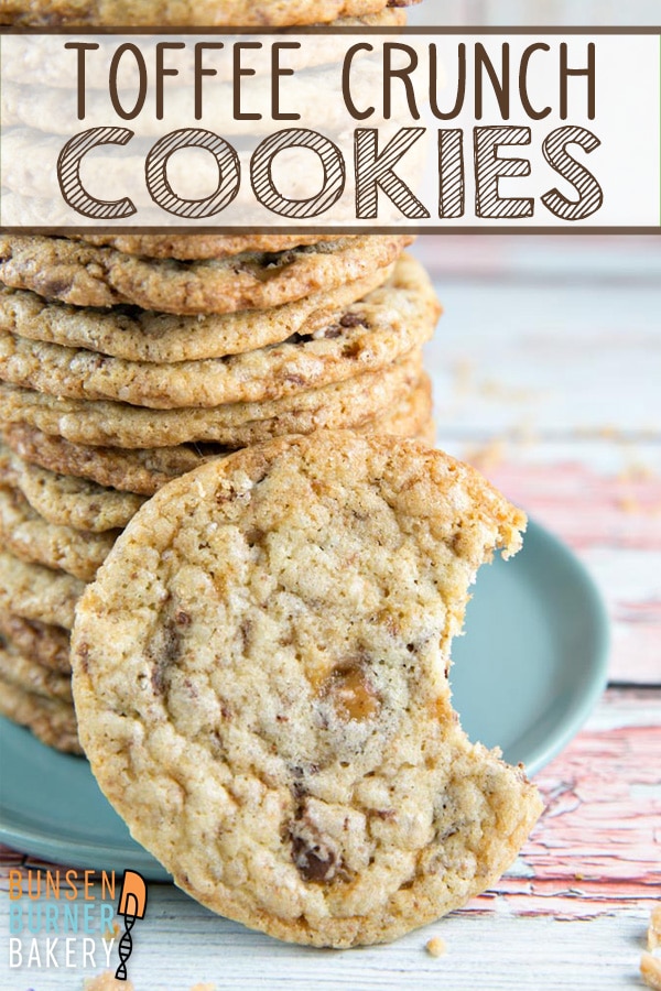 Toffee Crunch Cookies Recipe