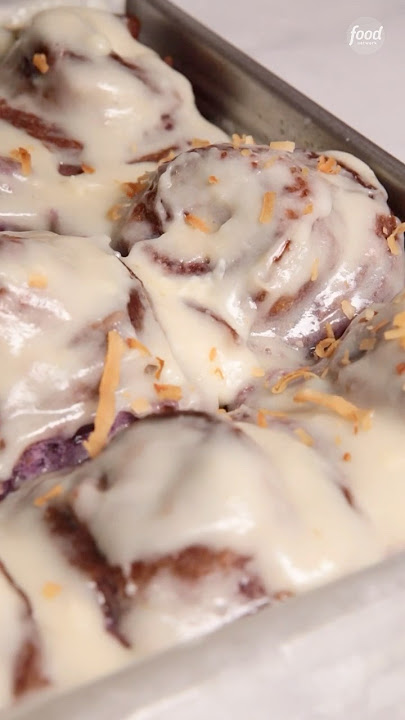 Ube-Coconut Sticky Buns Recipe