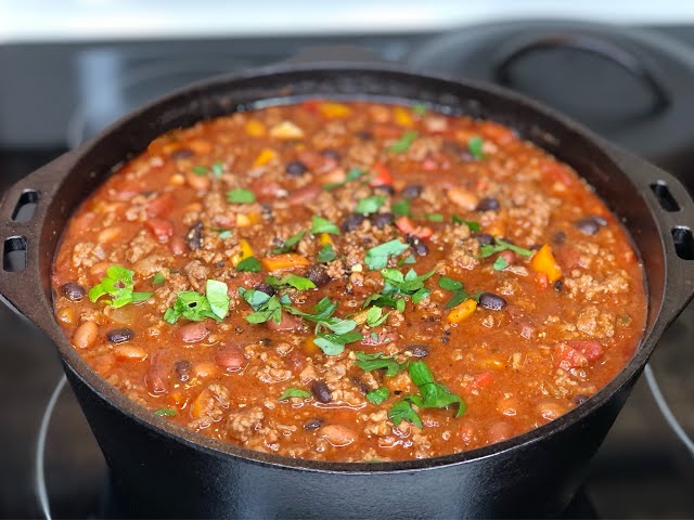 3 Meat, 3 Bean, 3 Chili Chili