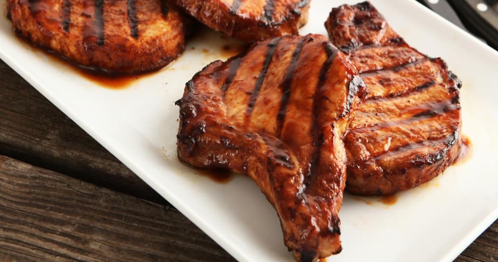 A.1. Sweet Fire Porterhouse Pork Chops Recipe
