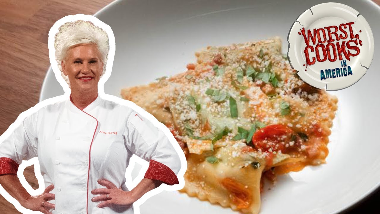 Agnolotti with Sausage and Ricotta Filling and Burst Cherry Tomato & Pancetta Sauce Recipe