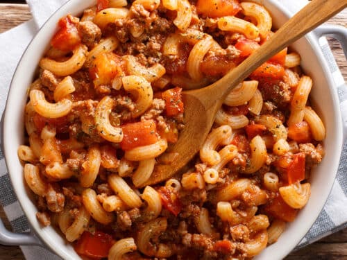 American Chop Suey Recipe