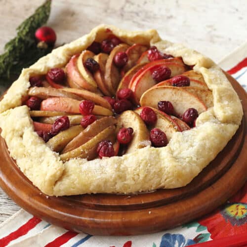 Apple-Cranberry Galette Recipe