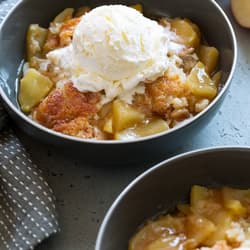 Apple Peach Cobbler Recipe