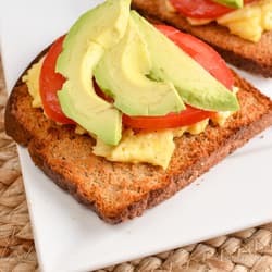 Avocado-Tomato Breakfast Tot Cups Recipe