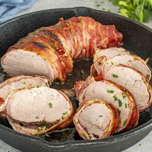 Bacon-Wrapped Pork Tenderloin Recipe