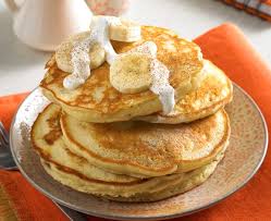 Banana Sour Cream Pancakes Recipe