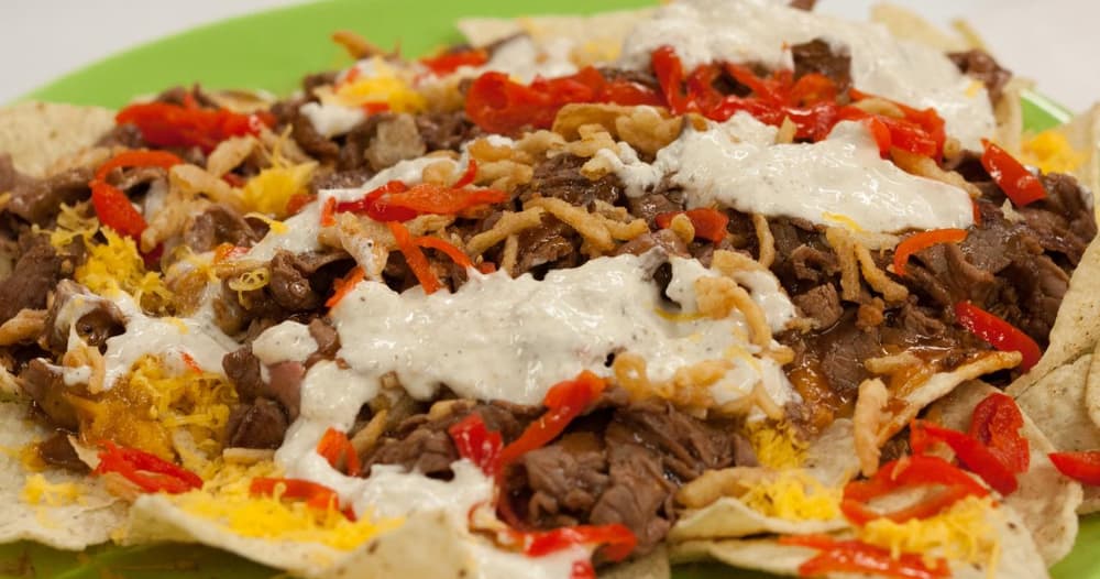 BBQ Roast Beef Nachos Recipe