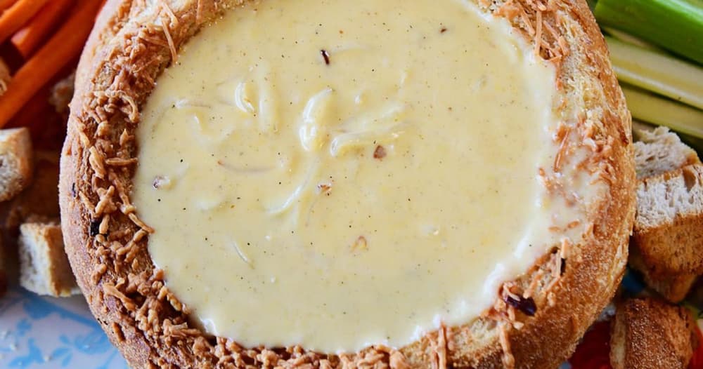 Beer Cheese Bread Bowl Recipe