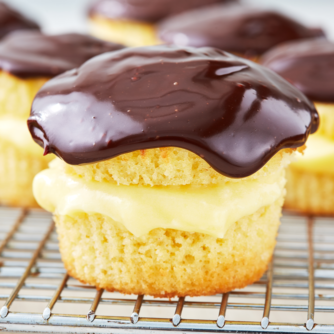 Boston Creme Cupcakes Recipe
