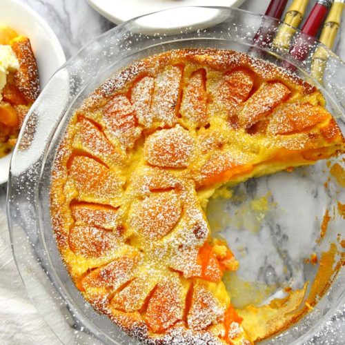 Brown Sugar Glazed Apricots with Sweet Risotto Pudding Recipe