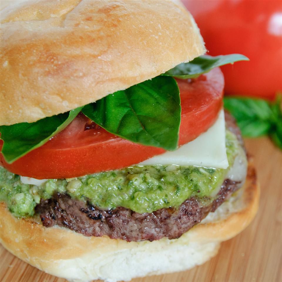 Caprese Burgers Recipe
