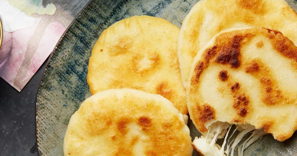 Cheese-Stuffed Arepas Recipe