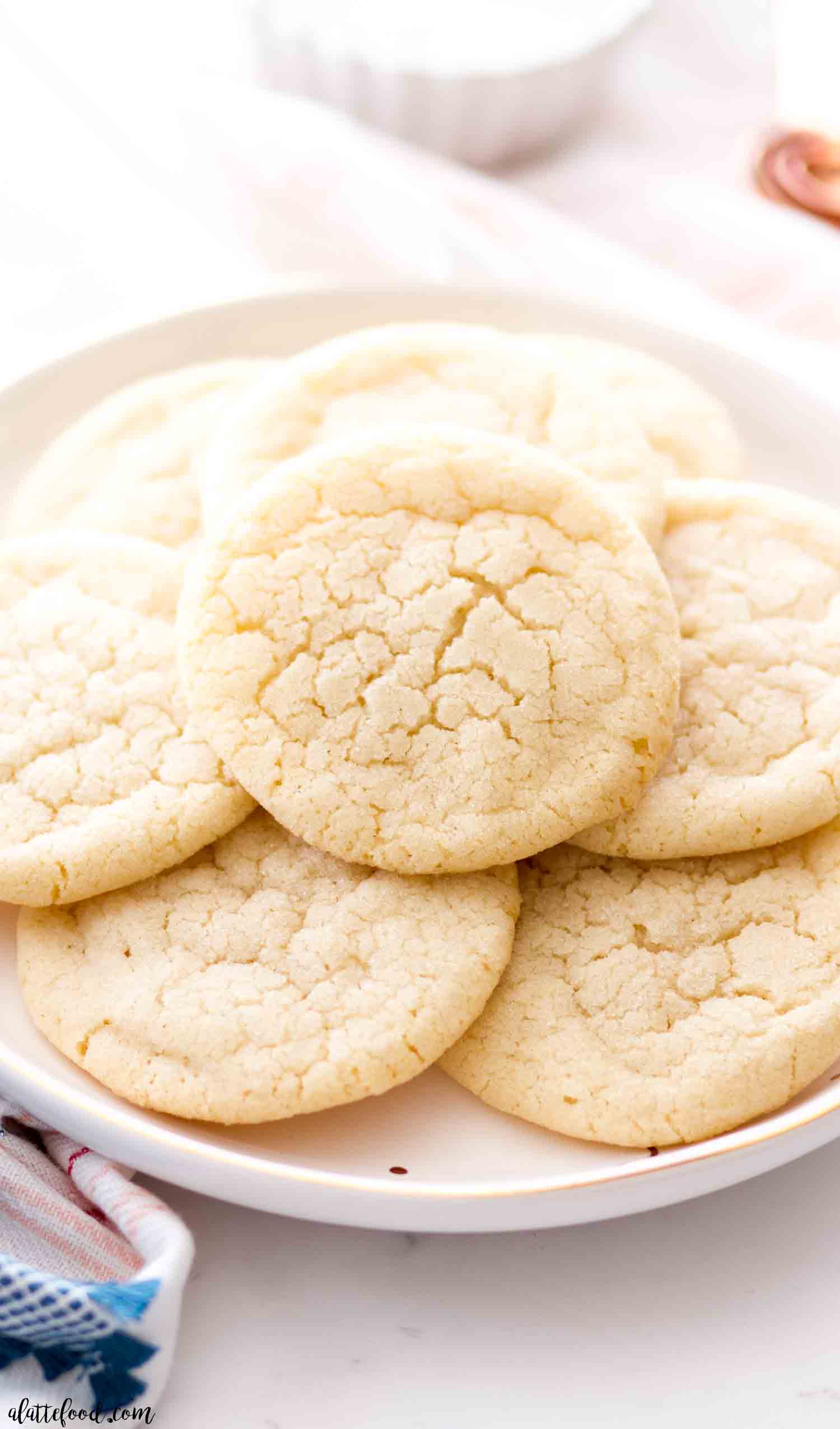 Chewy Sugar Cookies Recipe
