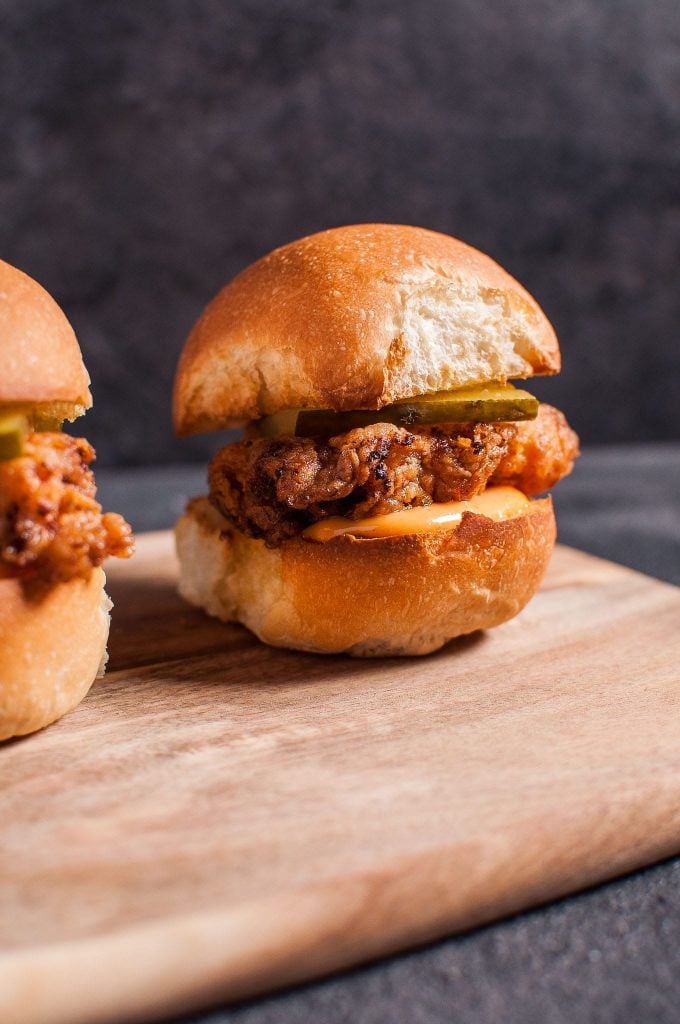 Chicken Sliders with Spicy BBQ Mayo Recipe