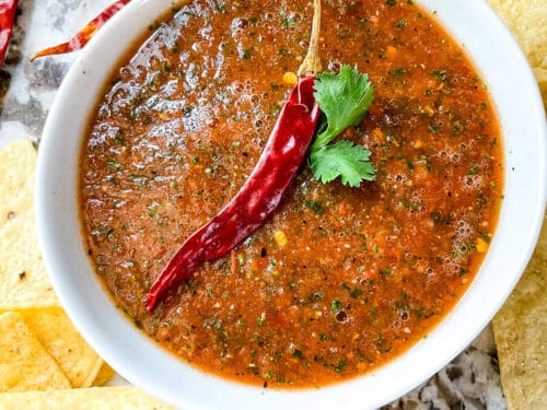 Chile de Arbol Salsa Recipe
