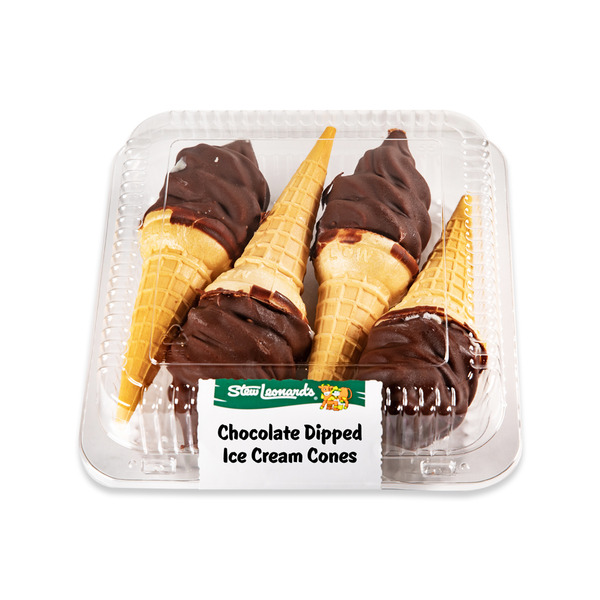 Chocolate-Dipped Ice Cream Cones Recipe
