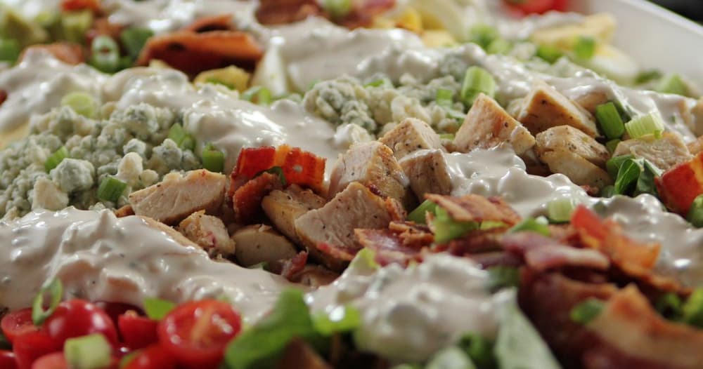 Cobb Salad with Blue Cheese Dressing Recipe