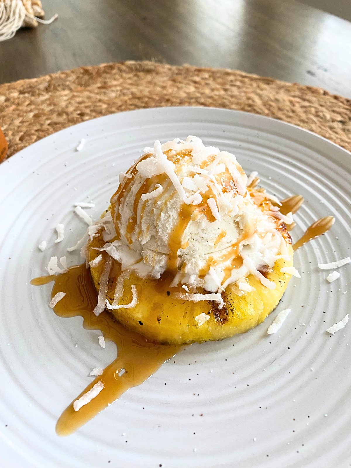 Coconut Cream Icebox Pie with Grilled Pineapple Recipe