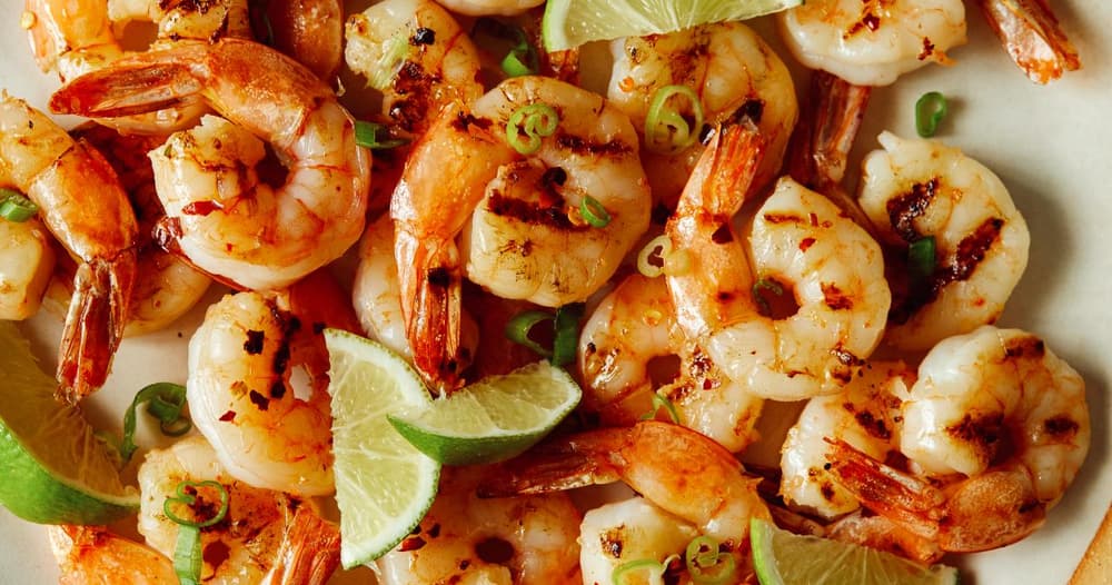 Coconut-Lime Marinated and Grilled Shrimp Recipe