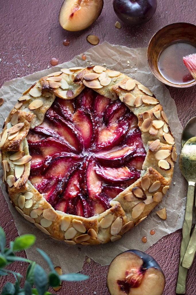 Dried Plum and Almond Phyllo Triangles Recipe