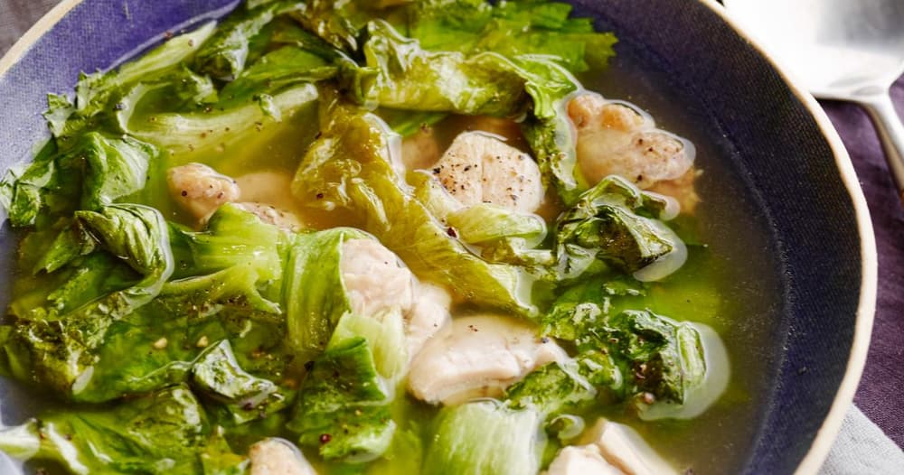 Simple Chicken-Escarole Soup Recipe