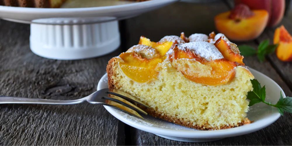 Fresh Peach Cake Recipe