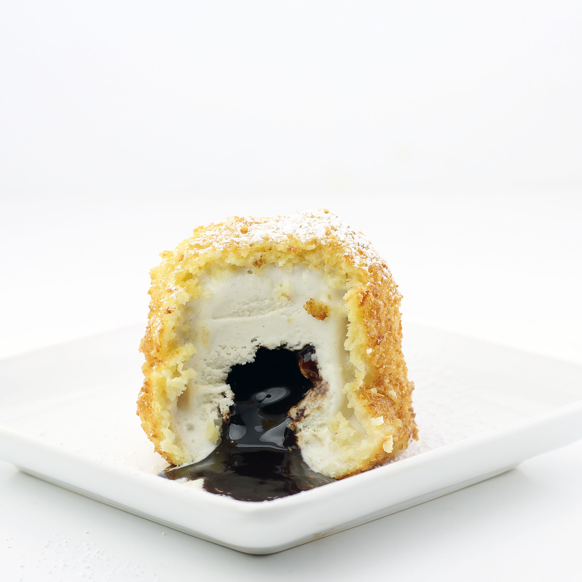 Fried Ice Cream Lava Cakes Recipe