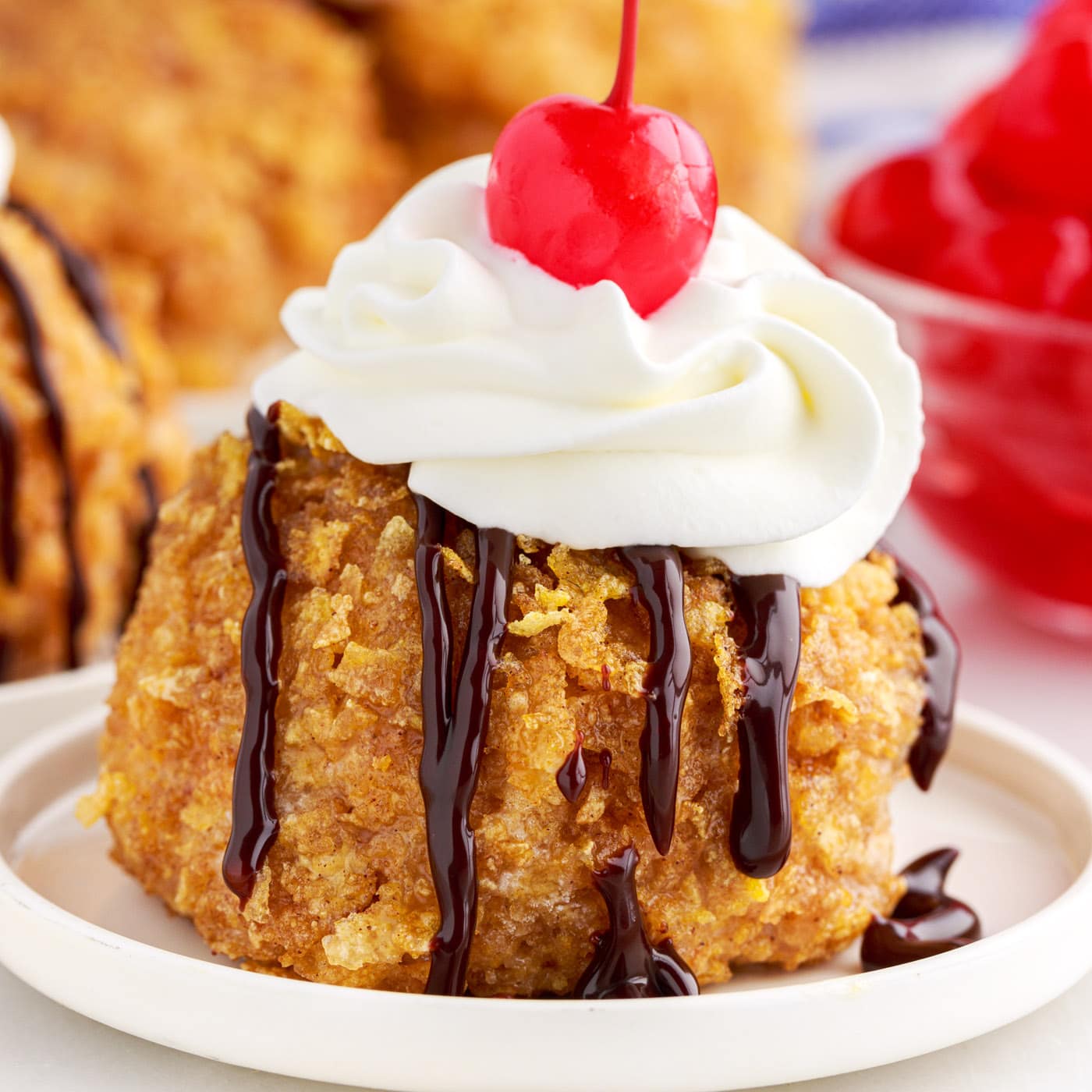 "Fried" Ice Cream Recipe