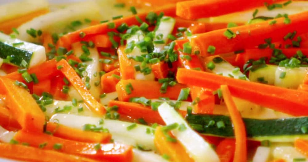 Glazed Zucchini and Carrots Recipe