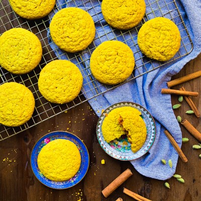 Gluten-Free Golden Milk Cookies Recipe
