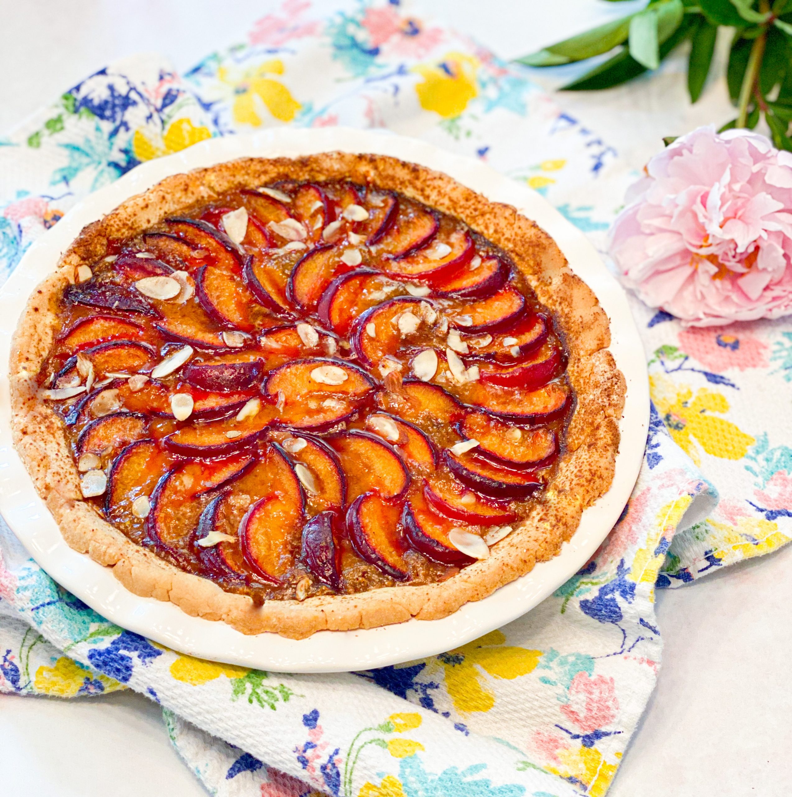 Gluten-Free Maple Almond Apricot Tart Recipe