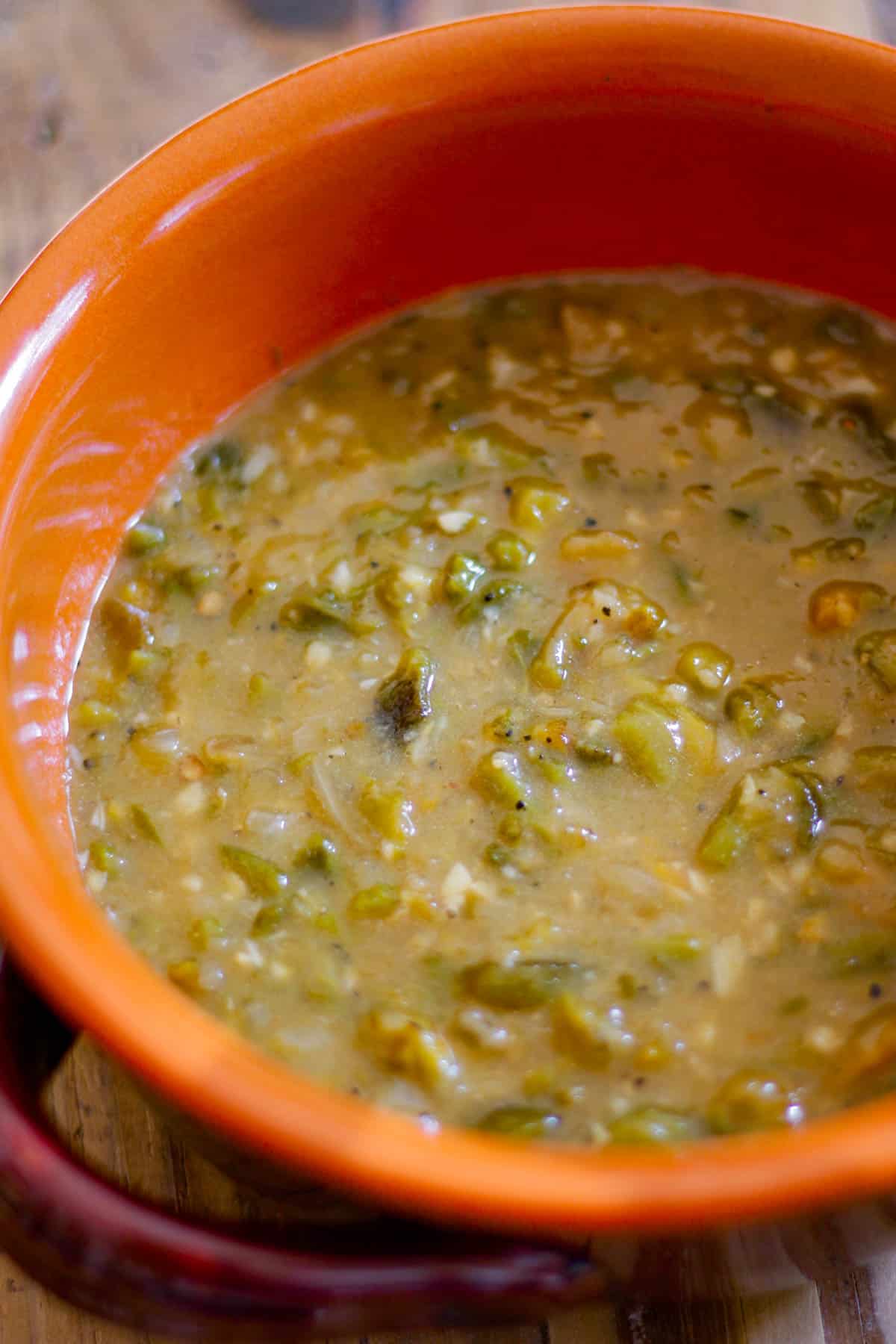 Green Chile Sauce Recipe