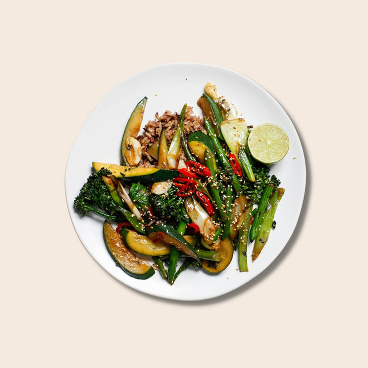 Green Onion Garlicky Wild Rice Recipe