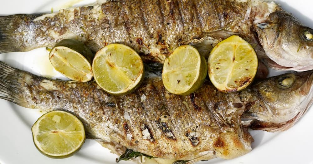 Grilled Branzino with Basil, Lime and Ginger Recipe