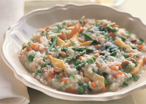 Grilled Risotto Primavera Recipe