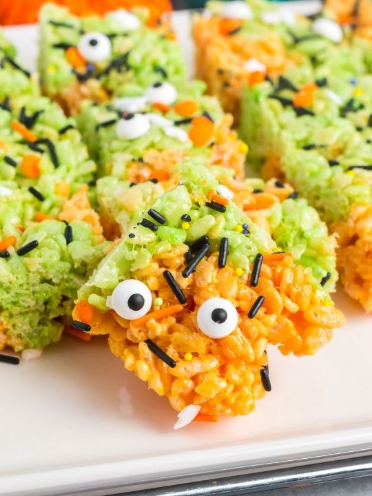 Halloween Crispy Rice Treats Recipe