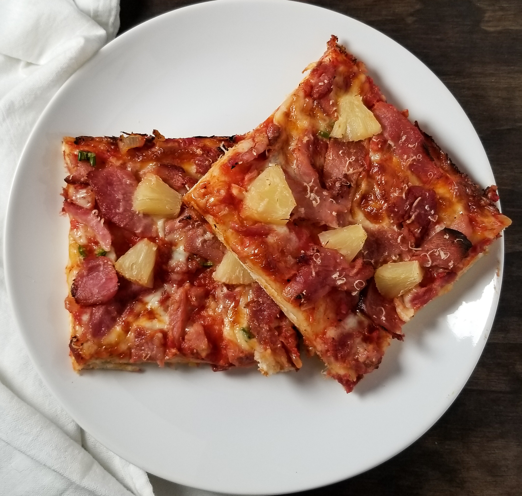 Hawaiian-Style Sheet-Pan Pizza