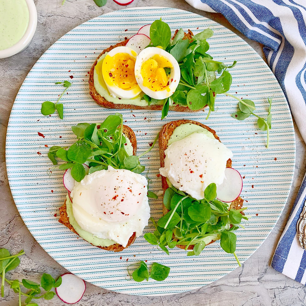 Herb and Goat Cheese Toasts Recipe