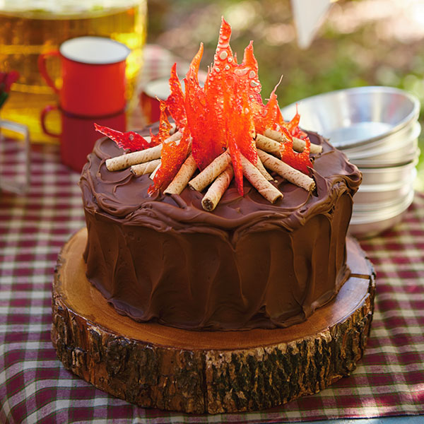 How to Make a Campfire Cake