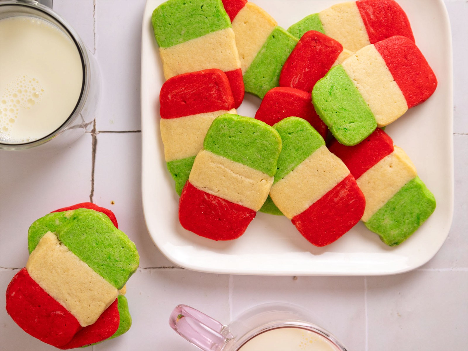 Italian Flag Cookies Recipe