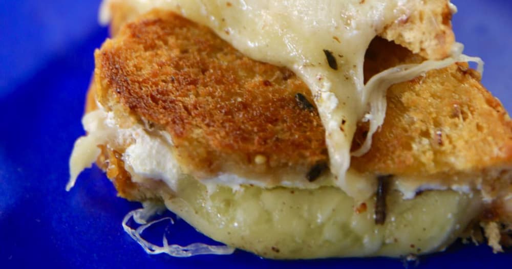 Labneh Grilled Cheese Recipe
