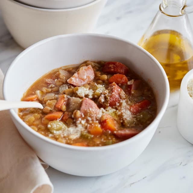 Lentil Sausage Soup Recipe