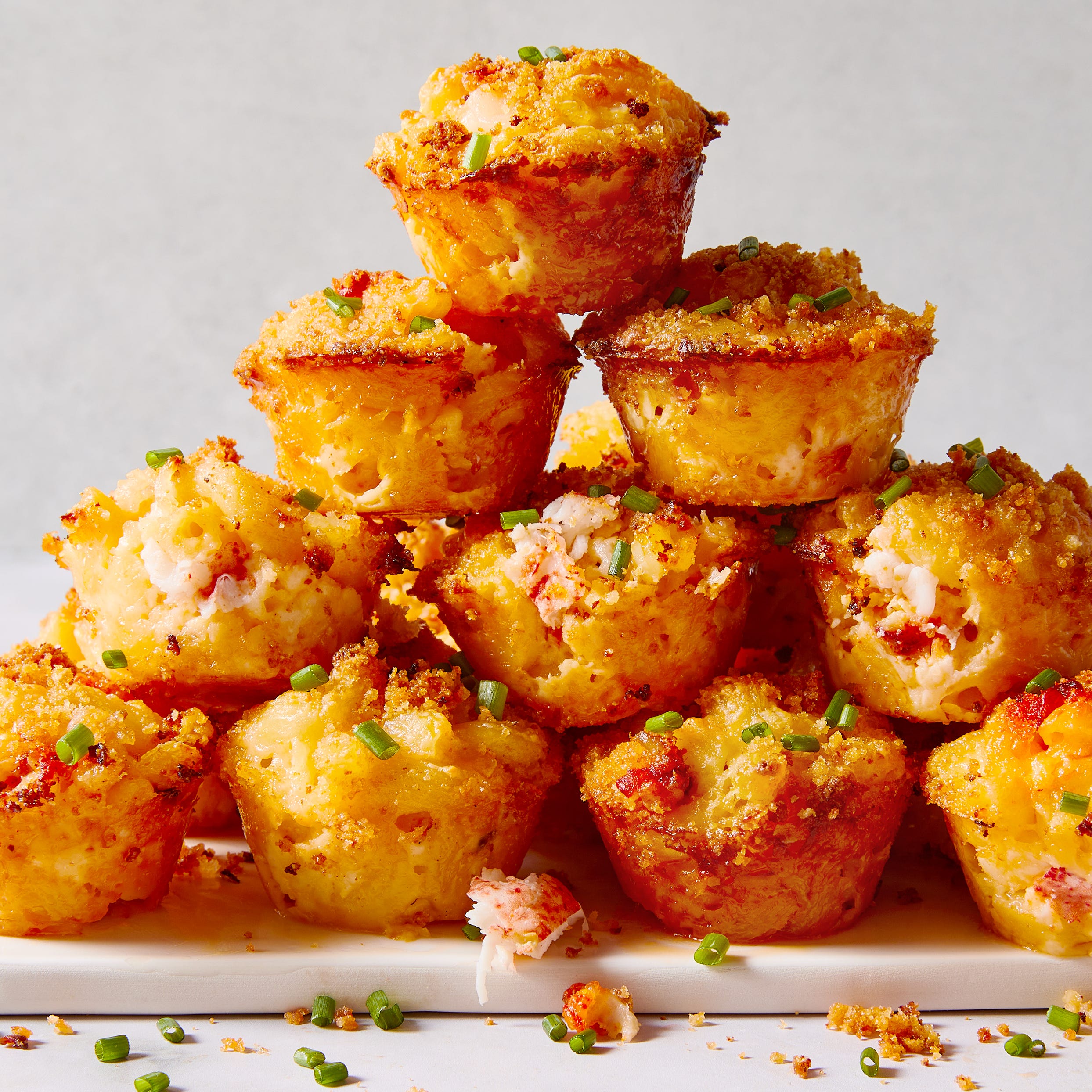 Lobster Mac and Cheese Bites Recipe