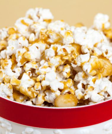 Macadamia Butter Crunch Popcorn Recipe