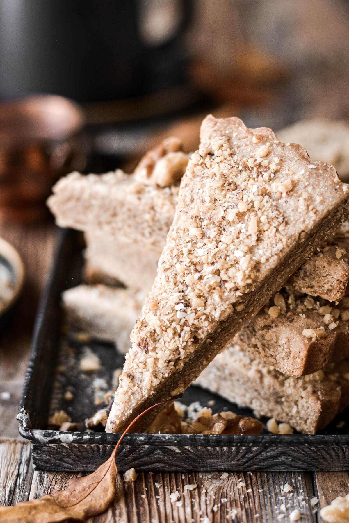 Maple-Walnut Shortbread Recipe