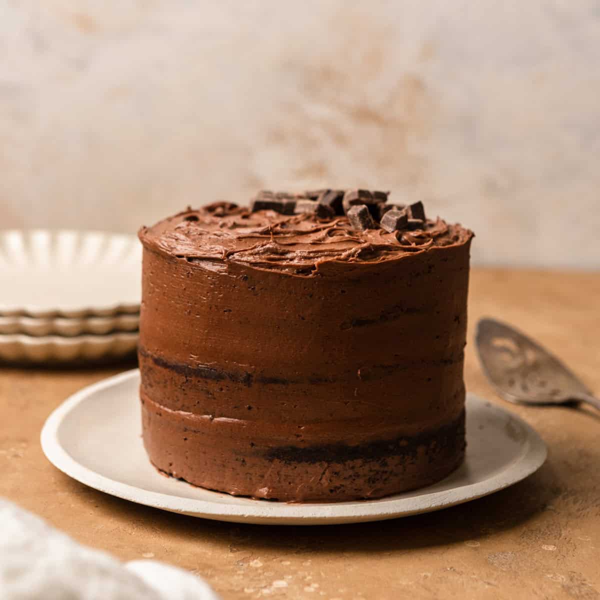 Rich Mascarpone Chocolate Cake featuring Honey Cream Filling Recipe
