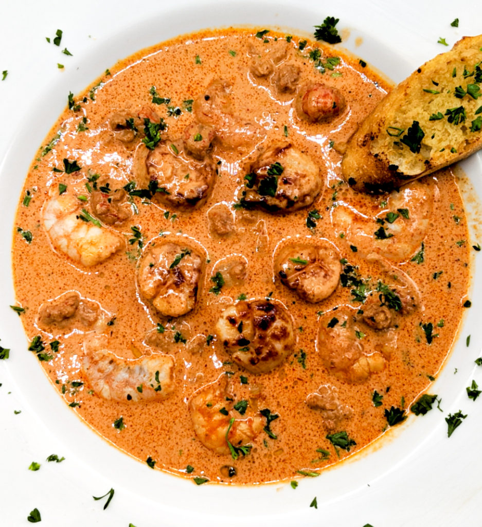 Oyster and Shrimp Pan Roast Recipe